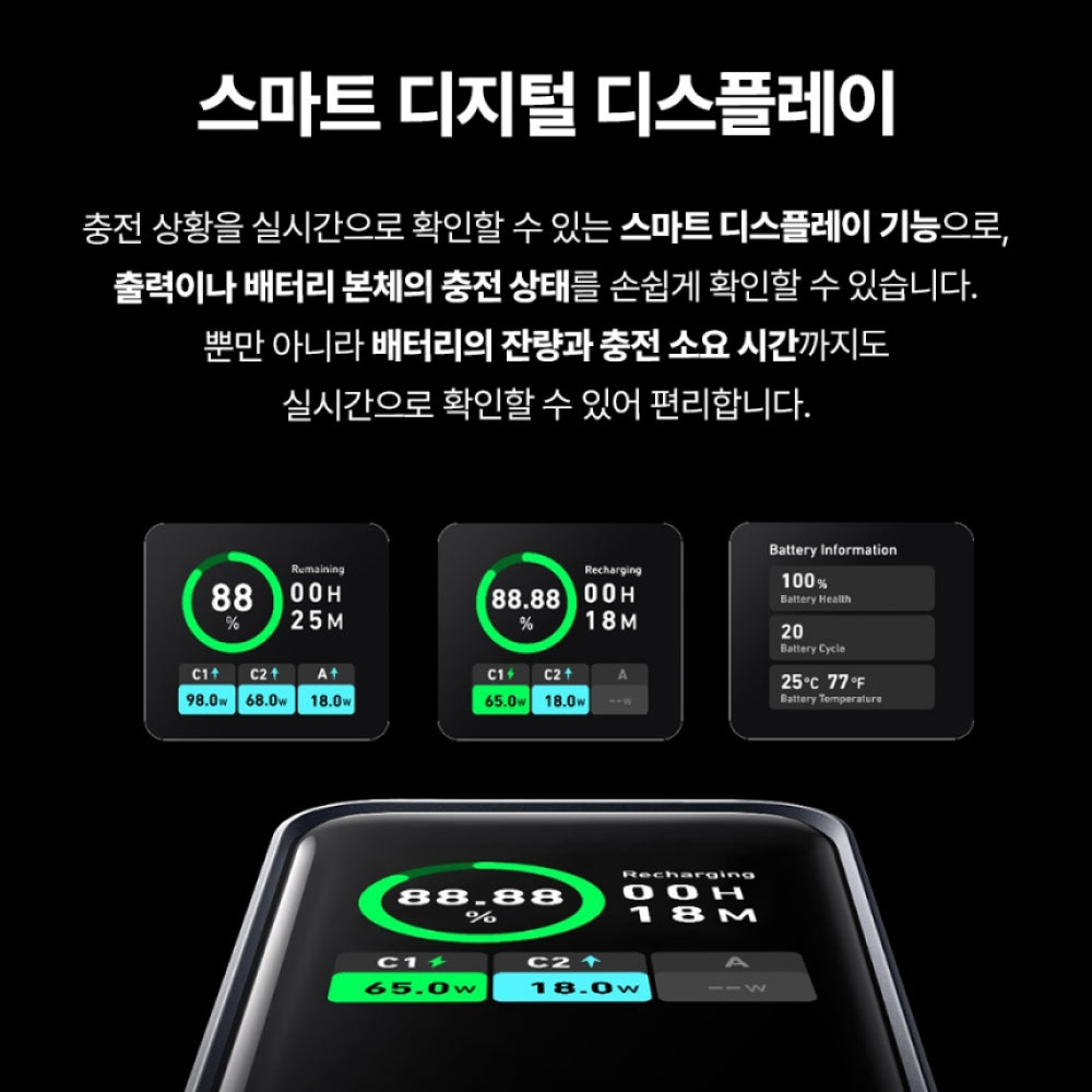 앤커 프라임 20000mAh 200W 보조배터리 A1336