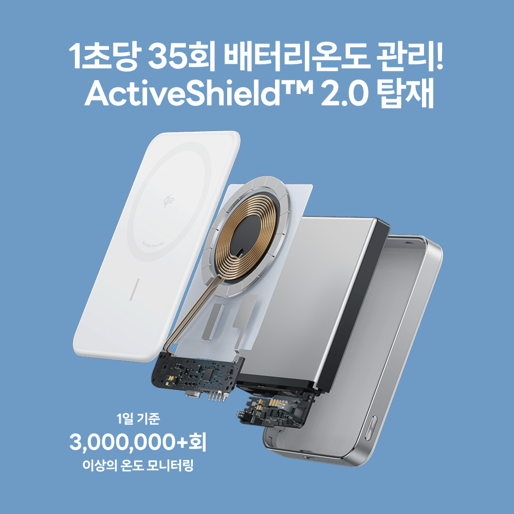 앤커 맥고 파워뱅크 10000mAh 30W 무선충전 보조배터리 A1664