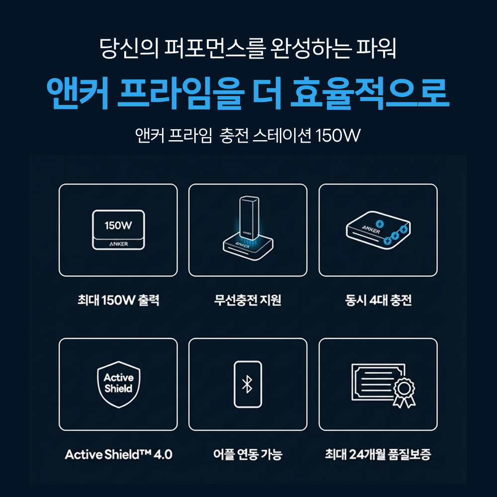 앤커 프라임 충전 스테이션 150W A1903